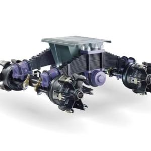 28 ton Bogie Suspension Components for Semi-trailer Trucks with Single Point Suspension