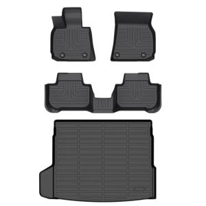 Fit for 2025 BMW X3 All Weather Floor Mats Full Set 3D Molded Floor Mats Easy Clean BMW Floor Mats