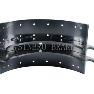 OE Standard Truck Trailer BPW Brake Drum New Condition Truck Brake Shoes With 4707 Lining Brake Shoes
