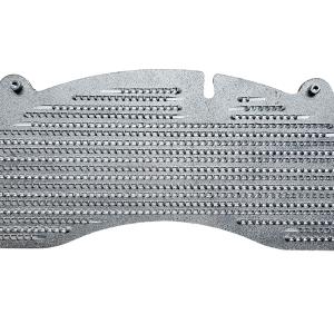 WVA29279 D2061 Brake Pad backplate with Mesh for truck trialer